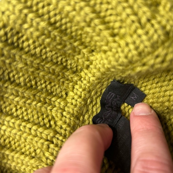 Vintage 100% wool knit cardigan button up sweater - Picture 7 of 8